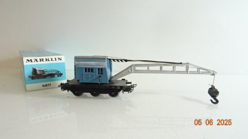 Märklin H0 4611 Kranwagen Krupp-Ardelt der DB in OVP PR8260
