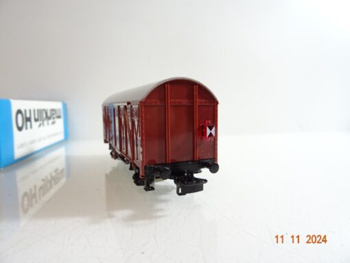 Märklin H0 4611 gedeckter Güterwagen mit Schlußleuchte der DB in OVP PR3774 – Bild 3