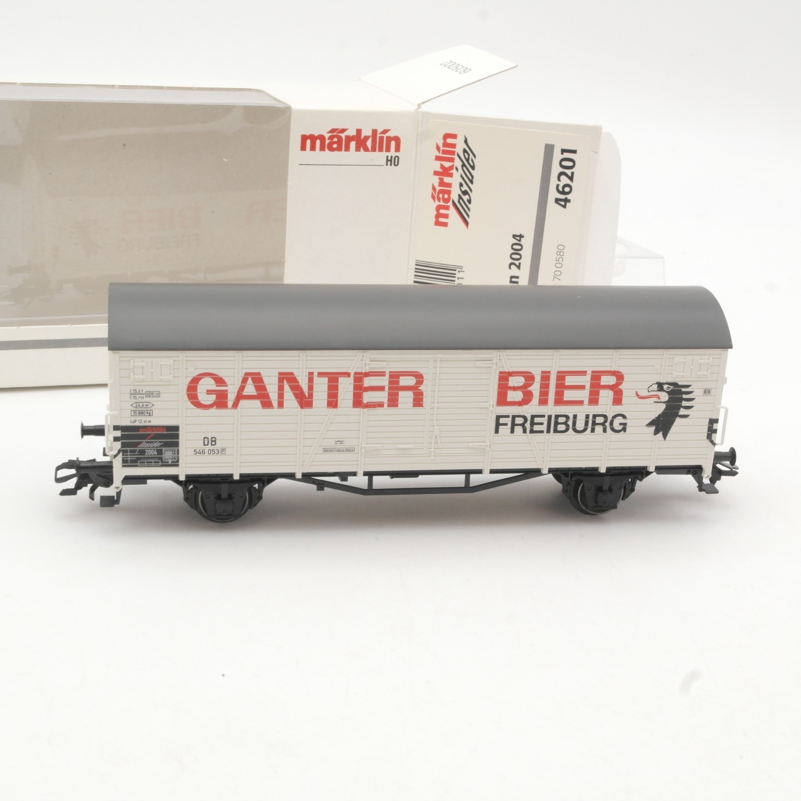 Märklin H0 46201 Insider Jahreswagen 2004 Ganter Bier in OVP RR5529 – Bild 3