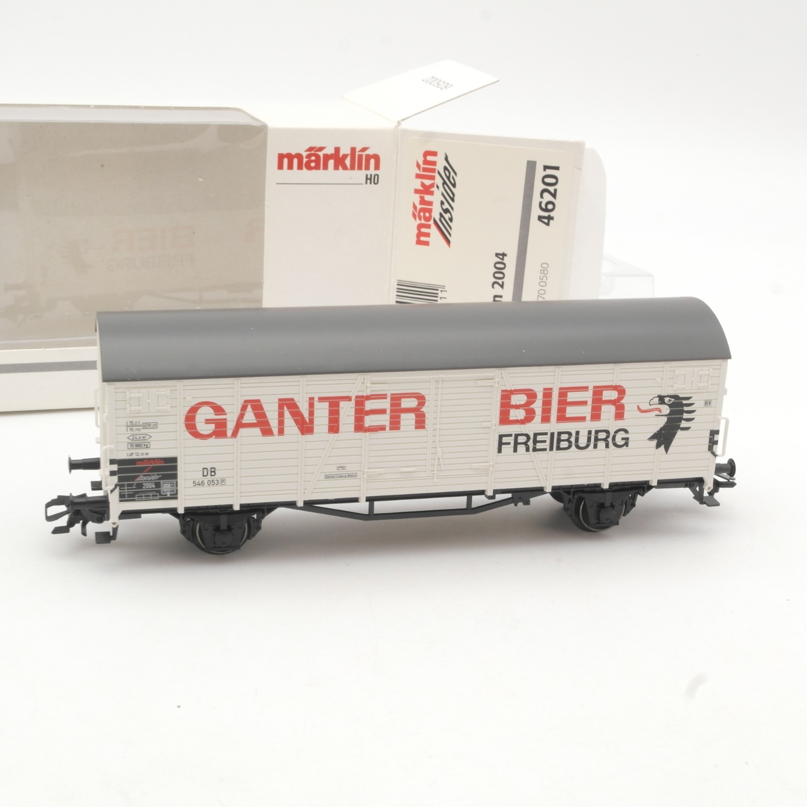 Märklin H0 46201 Insider Jahreswagen 2004 Ganter Bier in OVP RR5529
