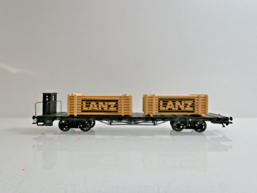 Märklin H0 46281 Flachwagen mit Kistenladung Lanz in OVP C594 – Bild 3