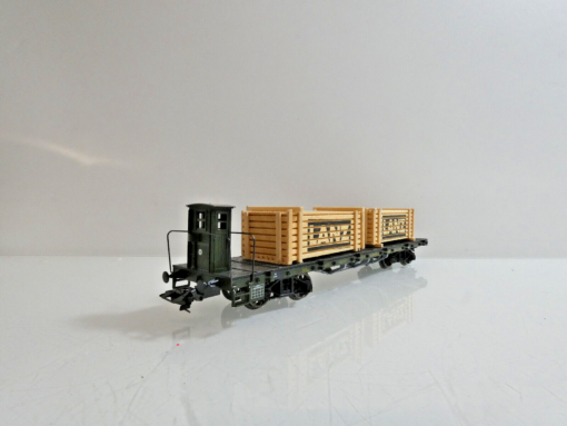 Märklin H0 46281 Flachwagen mit Kistenladung Lanz in OVP C594 – Bild 4