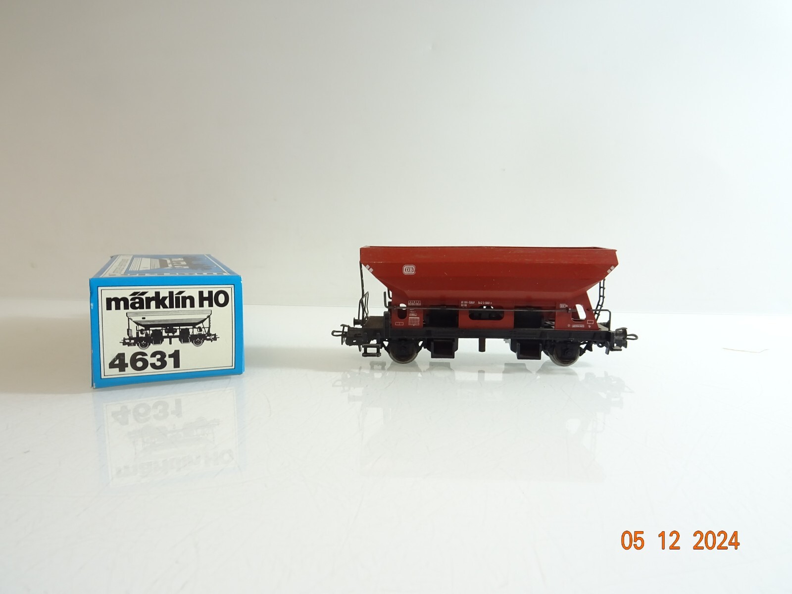 Märklin H0 4631 Seitenentladewagen der DB in OVP TF1238