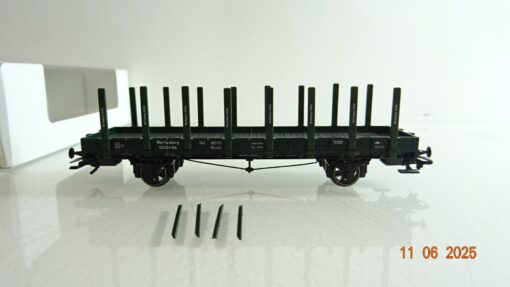 Märklin H0 46360 Rungenwagen Württemberg in OVP PR8357 – Bild 3