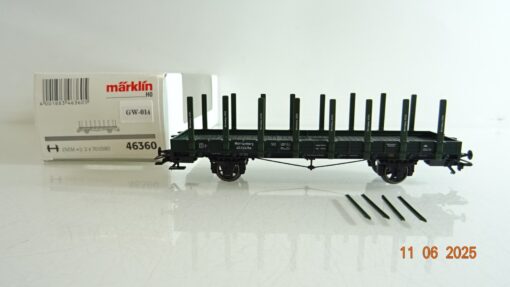 Märklin H0 46360 Rungenwagen Württemberg in OVP PR8357
