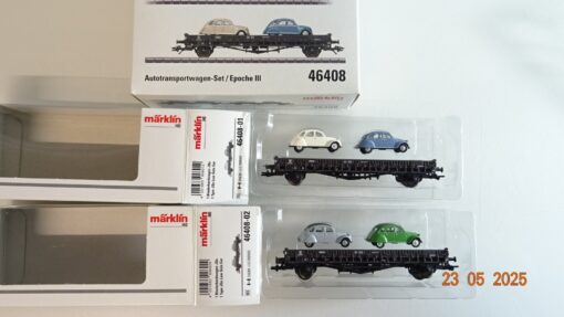 Märklin H0 46408 Autotransportwagen-Set der SNCF in OVP PR7988
