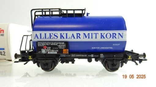 Märklin H0 4642 Kesselwagen Alles Klar mit Korn der DB in OVP PR7814 – Bild 3