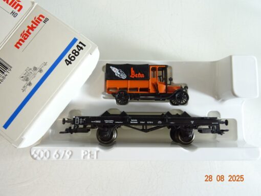 Märklin H0 46841 Flachwagen mit LKW Beru in OVP PR9909