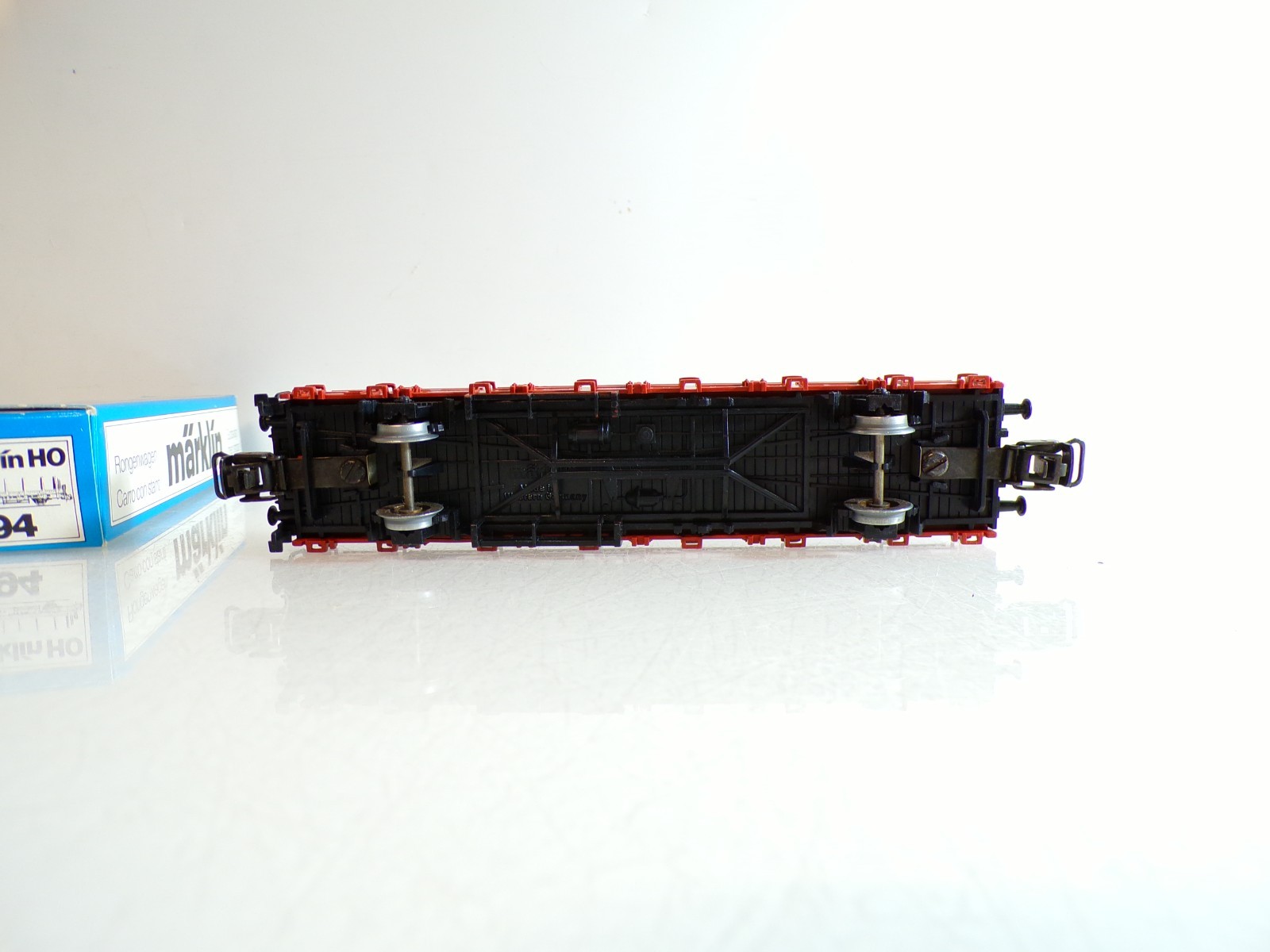 Märklin H0 4694 Rungenwagen der DB in OVP BH1500 – Bild 4