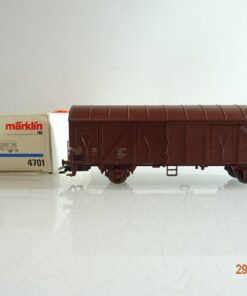 Märklin H0 4701 gedeckter Güterwagen der DR in OVP BH15