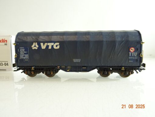 Märklin H0 47203-04 Schiebeplanenwagen VTG  in OVP PR9686 – Bild 3