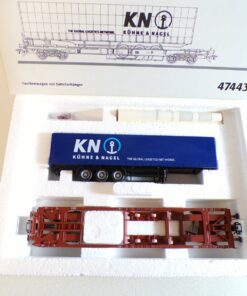 Märklin H0 47443 Taschenwagen mit Sattelanhänger der DB in OVP BH1193