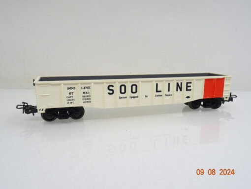 Märklin H0 4774 US offener Güterwagen 4-achs. SOO Line in OVP LE4973 – Bild 3