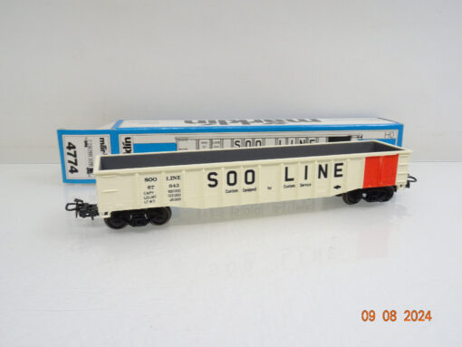 Märklin H0 4774 US offener Güterwagen 4-achs. SOO Line in OVP LE4973