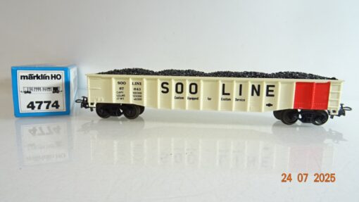 Märklin H0 4774 US offener Güterwagen SOO LINE in OVP PR9220