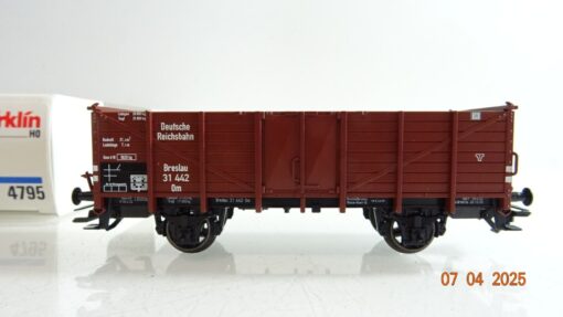 Märklin H0 4795 Hochbordwagen der DR in OVP PR6985 – Bild 3