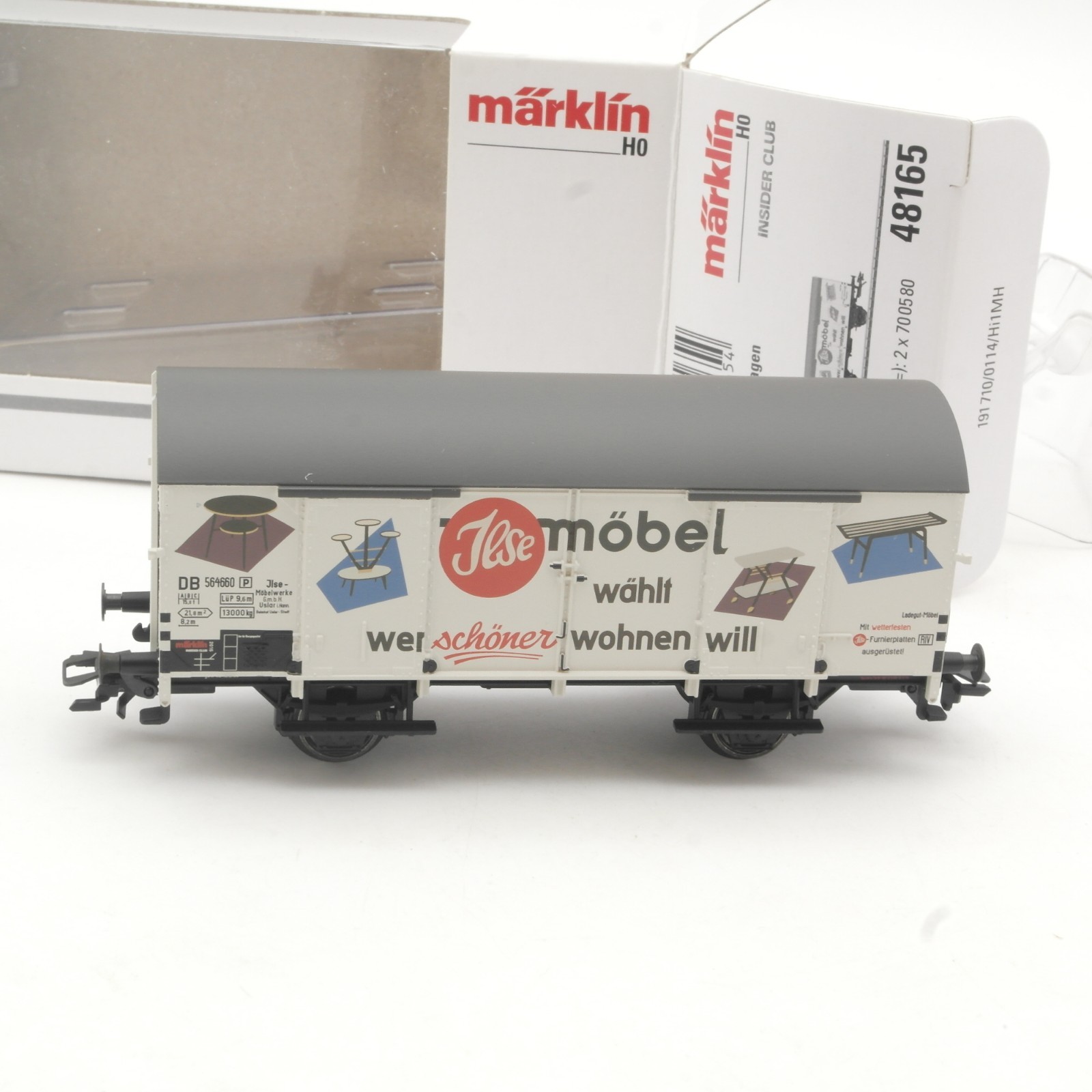 Märklin H0 48165 Insider Jahreswagen 2015 Ilse Möbel der DB in OVP RR5520