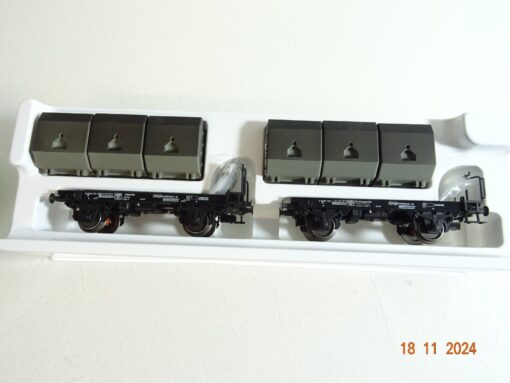 Märklin H0 48272 Behälterwagen Set 2 Stück der RAG in OVP PR3941 – Bild 3