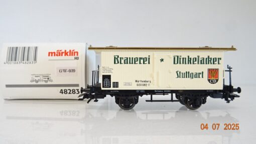 Märklin H0 48283 Bierwagen Brauerei Dinkelacker Württemberg  in OVP PR8876