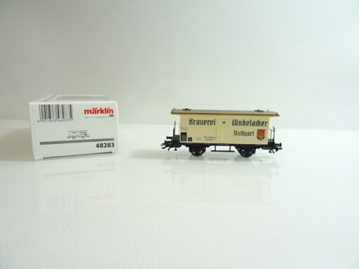 Märklin H0 48283 Ged. Güterw. Brauerei Dinkelacker der K.W.St.E. in OVP TF642