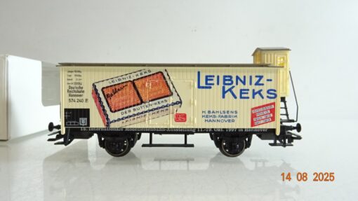 Märklin H0 48297 Kühlwagen LEIBNIZ-KEKS der DR in OVP PR9525 – Bild 3