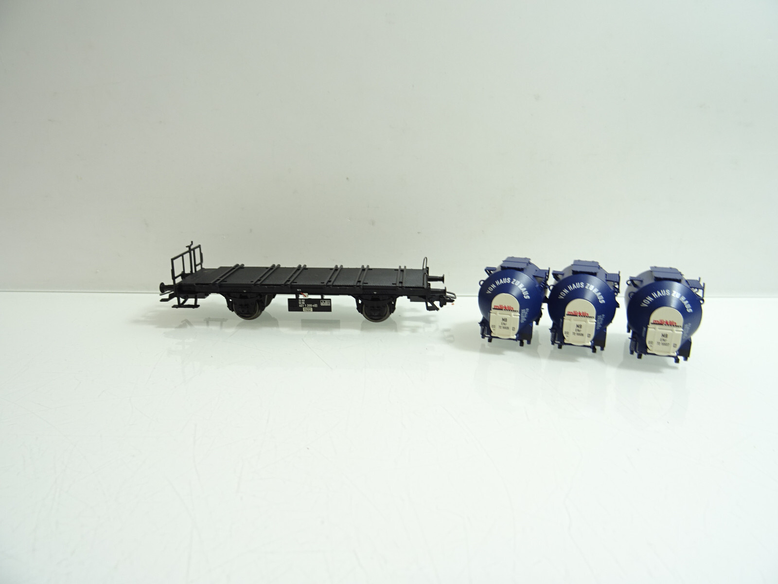 Märklin H0 48508 Behälter Tragwagen Jahreswagen 2008 in OVP C1844 – Bild 3