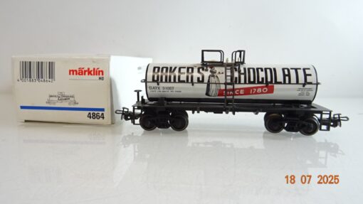 Märklin H0 4864 US Kesselwagen Baker´s Chocolate  in OVP PR9107