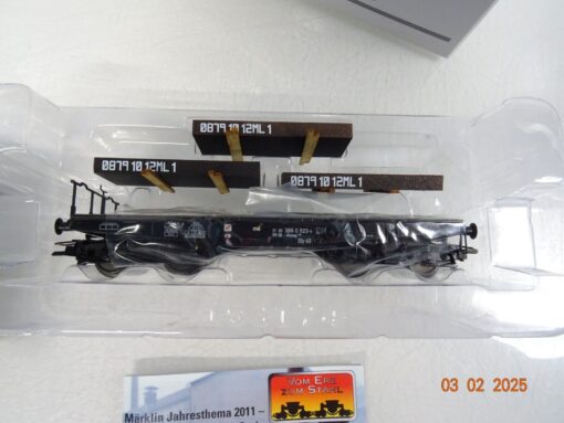 Märklin H0 48742 Schwerlastwagen-Set 3 tlg. der DB  in OVP PR5690 – Bild 4