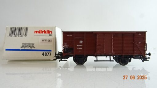 Märklin H0 4877 gedeckter Güterwagen der DR in OVP PR8816