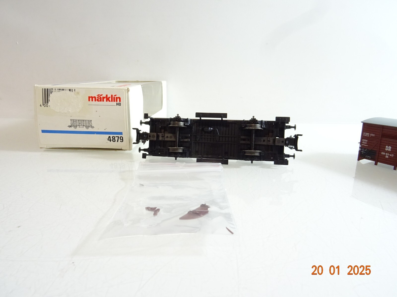 Märklin H0 4879 gedeckter Güterwagen der DR in OVP PR5385 – Bild 4