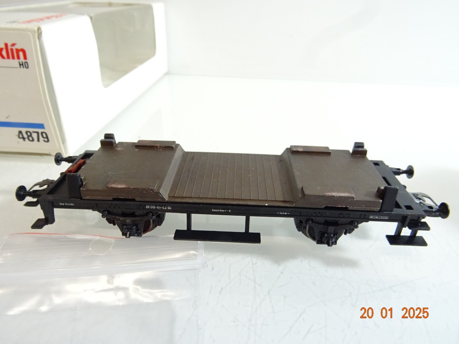 Märklin H0 4879 gedeckter Güterwagen der DR in OVP PR5385 – Bild 5