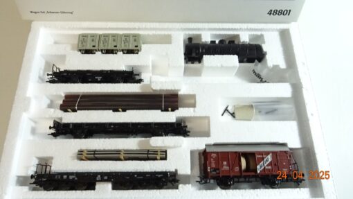 Märklin H0 48801 Wagen-Set Schwerer Güterzug der DB in OVP PR7282 – Bild 3