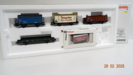 Märklin H0 48808 Güterwagen-Set Württemberger Oldtimer in OVP LE8967