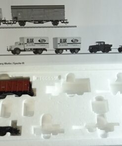 Märklin H0 48812 Gütertransport Spangenberg ohne LKW/Ladung der DR in OVP PR8153