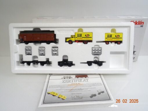 Märklin H0 48812 Wagen-Set Gütertransport Spangenberg-Werke in OVP LE8939