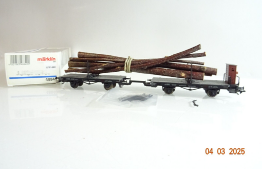 Märklin H0 48840 Stammholztransporter der DR in OVP PR6304