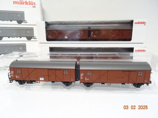 Märklin H0 48850 Güterwagen-Set 3 tlg. der DB  in OVP PR5695 – Bild 3