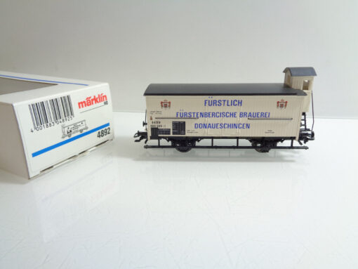 Märklin H0 4892 Bierwagen Fürstenbergische Brauerei Donaueschingen in OVP AR5558