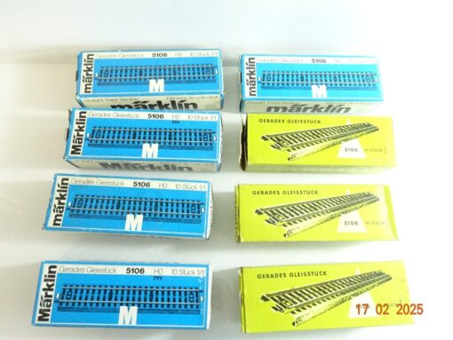 Märklin H0 5106 Konvolut gerades Gleis ca. 80Stück siehe Foto in OVP CK6039 – Bild 3