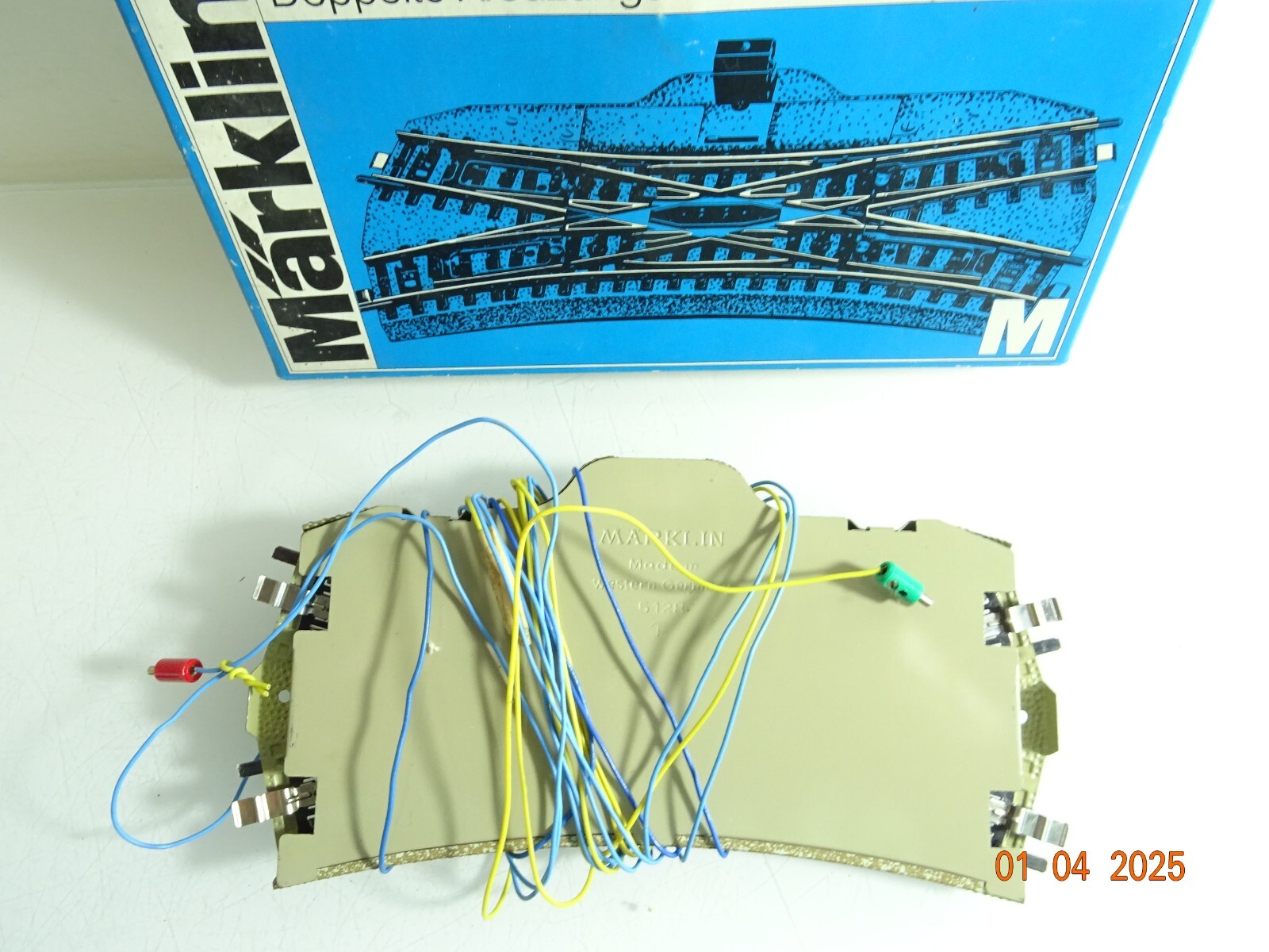 Märklin H0 5128 Doppelte Kreuzungsweiche siehe Foto in OVP CK7157 – Bild 3