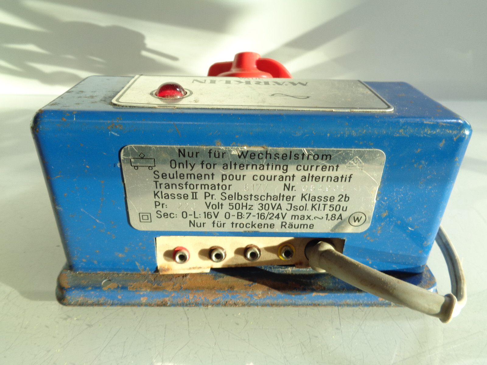 Märklin H0 6177 Trafo 16V C1070 o. – Bild 3