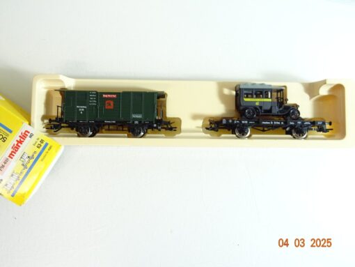 Märklin H0 63-01 Postwagen u. LKW der Königl. Württ. Post  in OVP PR6319
