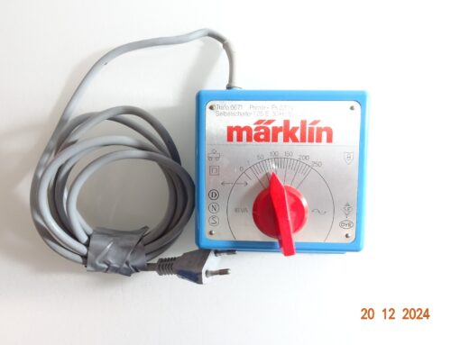 Märklin H0 6671 Trafo Selbstschalter T 25 E 220V 50Hz in OVP CK5023