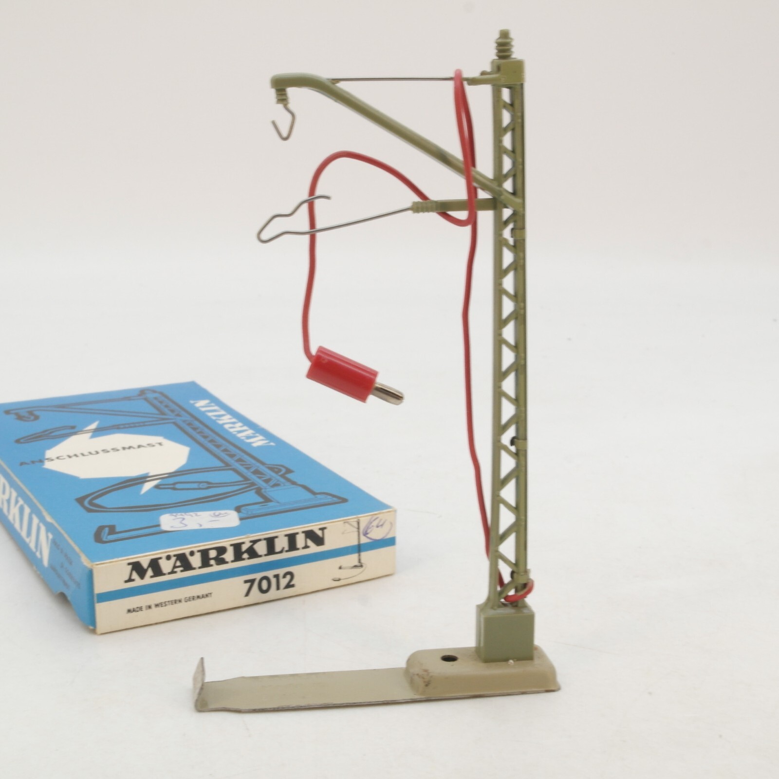 Märklin H0 7012 Anschlussmast für Oberleitung 1 Stück in OVP RG4322 – Bild 3