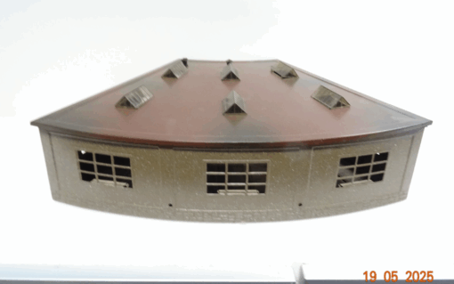 Märklin H0 7028 Lokschuppen 3-ständig aus Blech siehe Foto in OVP CK8292 – Bild 4