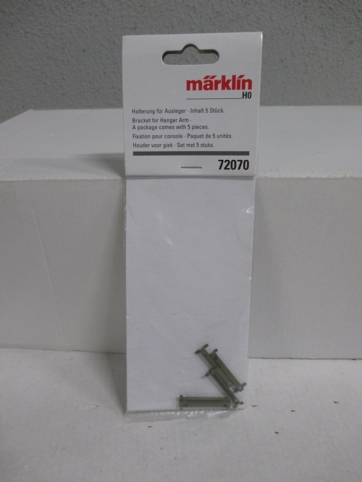 Märklin H0 72070 Halterung für Ausleger 5 Stück m.OVP WZ7422