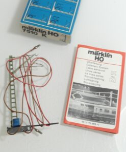 Märklin H0 7510 K Oberleitungs-Anschlussmast in OVP RG8942