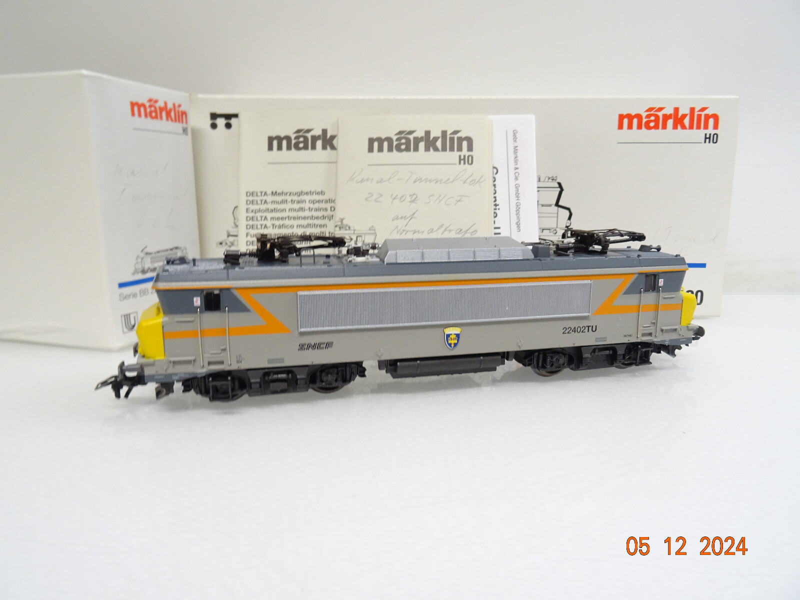 Märklin H0 83320 Frankreich E-Lok 22402TU der SNCF Delta Digital in OVP LE7729