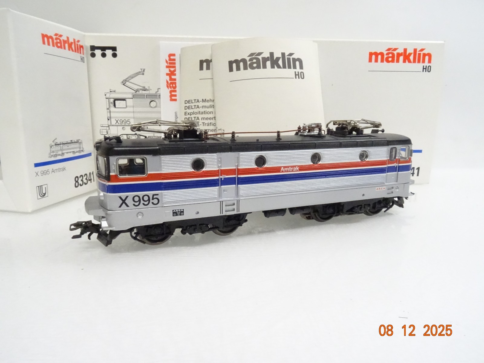 Märklin H0 83341 US E-lok X 995 Amtrak Delta Digital in OVP JL4933