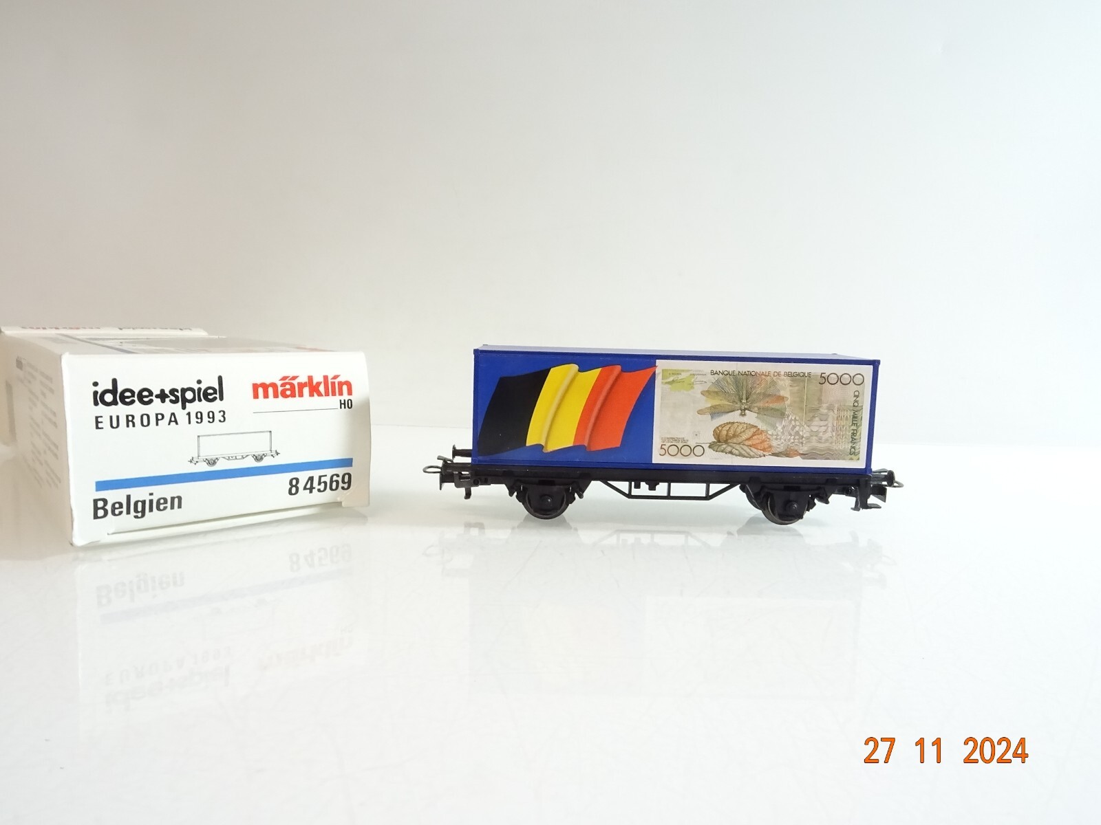 Märklin H0 84569 Güterwagen Europa Belgien in OVP TF1213